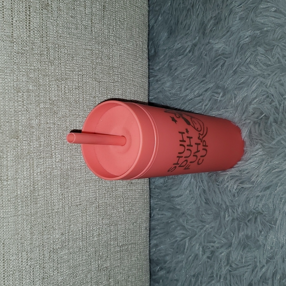 Pink Shuh Duh Fuh Cup